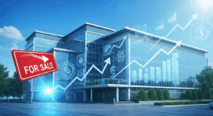 sell technology business modern headquarters building for sale